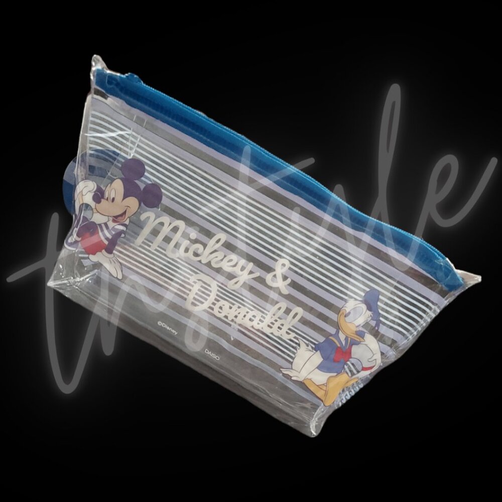 ⭐️LTD QTY⭐️ Mickey & Donald Boat Vinyl Pouch
